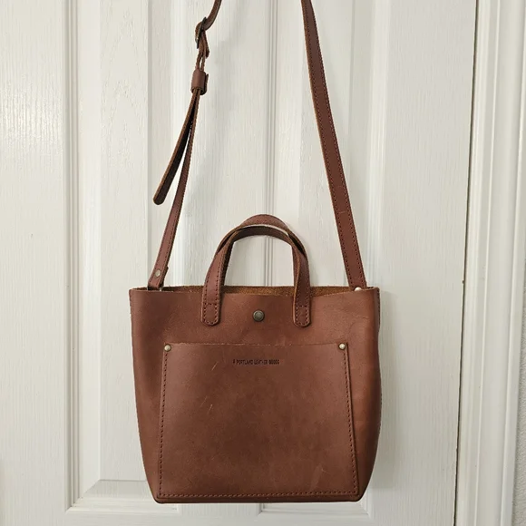 Portland Leather Mini Crossbody - Picture 3 of 6